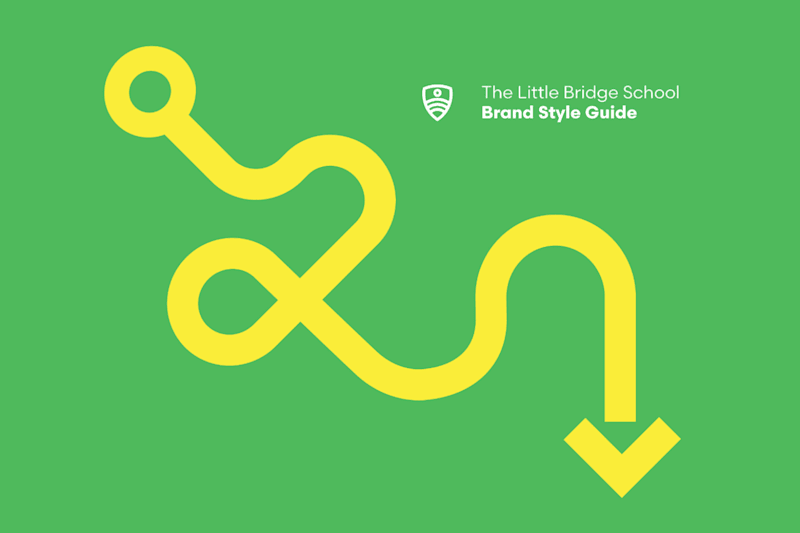 Cover image for The Little Bridge School: Brand Design and Wayfinding