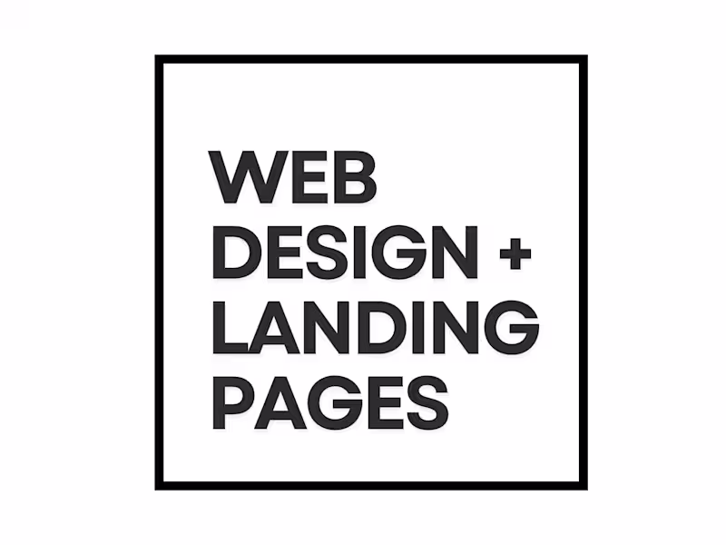 Cover image for VRDC: Web Design, Carrd.co Landing Page 