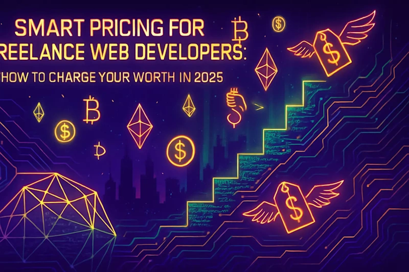 Cover image for Smart Pricing for Freelance Web Developers: How to Charge Your Worth in 2025