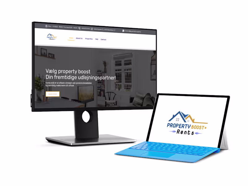 Cover image for Website Redesign & Logo Design For a Rental Firm