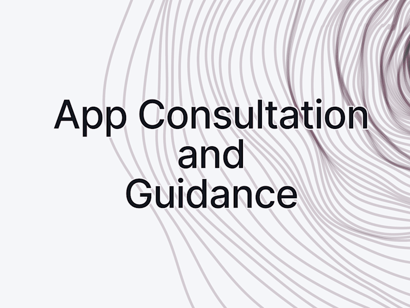Cover image for iOS App Consultation and Guidance 