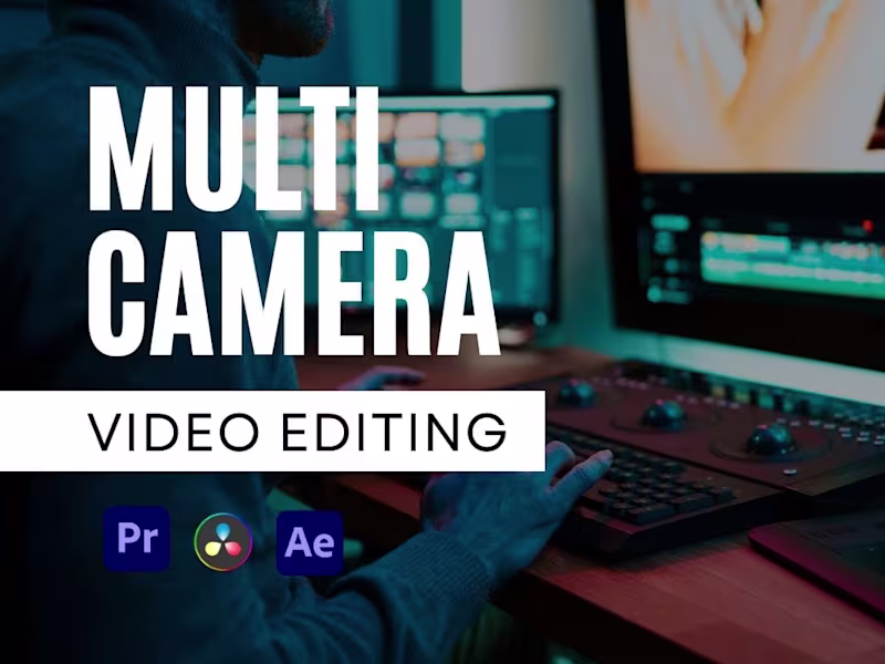 Cover image for I will edit professional multi camera video sequence editing