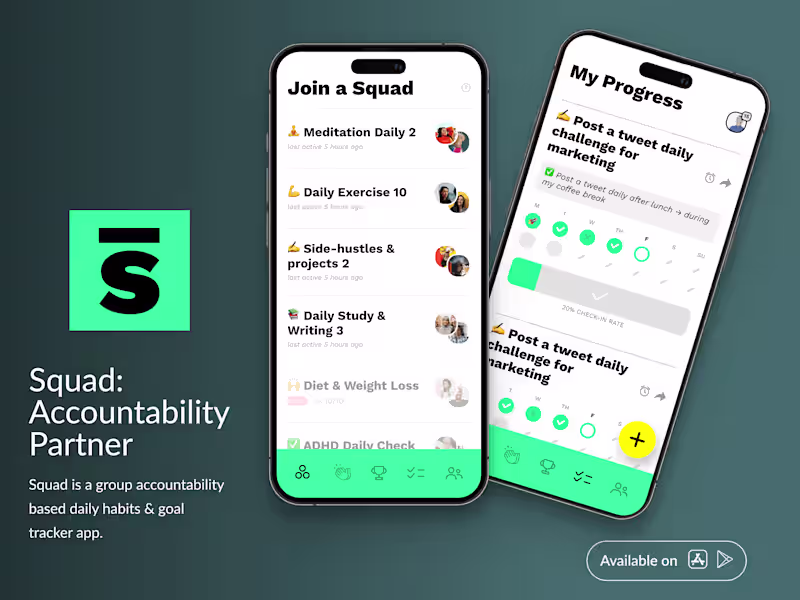 Cover image for Squad: Habit Accountability