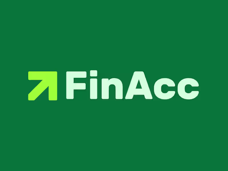 Cover image for FinAcc - Landing Page design