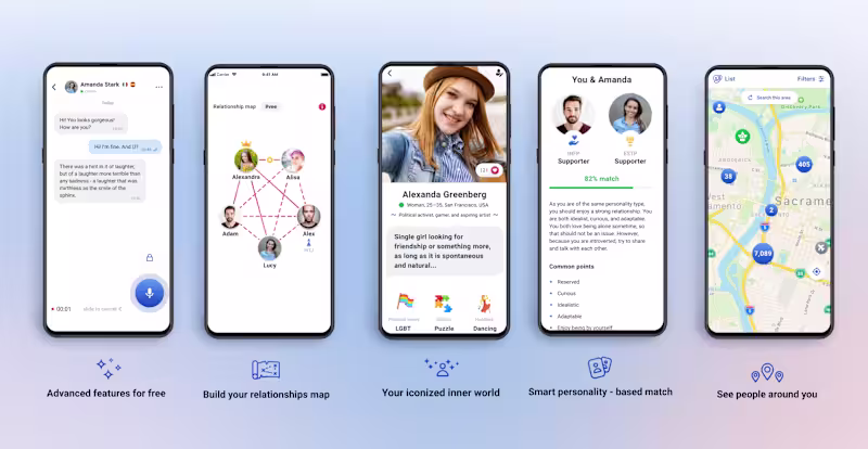 Cover image for Dating app — Iconist Iconist is the number one dating and co...