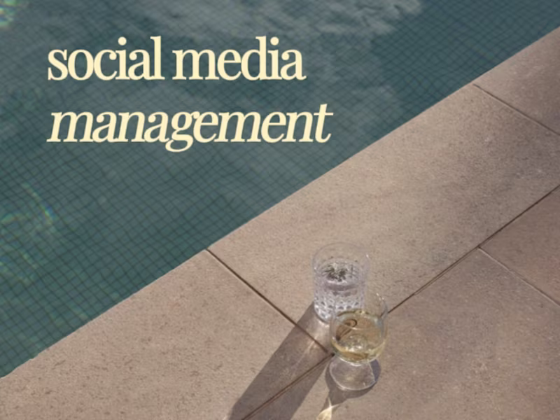 Cover image for Social Media Management (Strategy + Content + Growth)