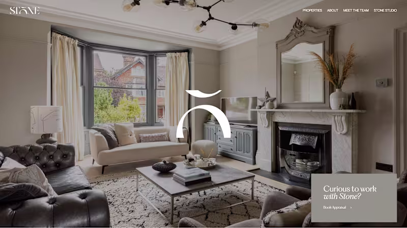 Cover image for Modern Property Website Development for Stone Real Estate