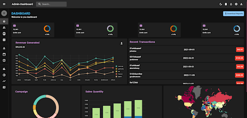 Cover image for Admin Dashboard 