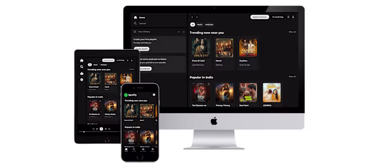 Cover image for Spotify Clone