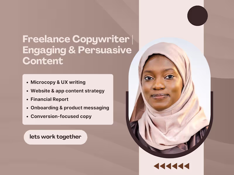 Cover image for UX-Focused Copywriting | Intuitive, Engaging, Effective