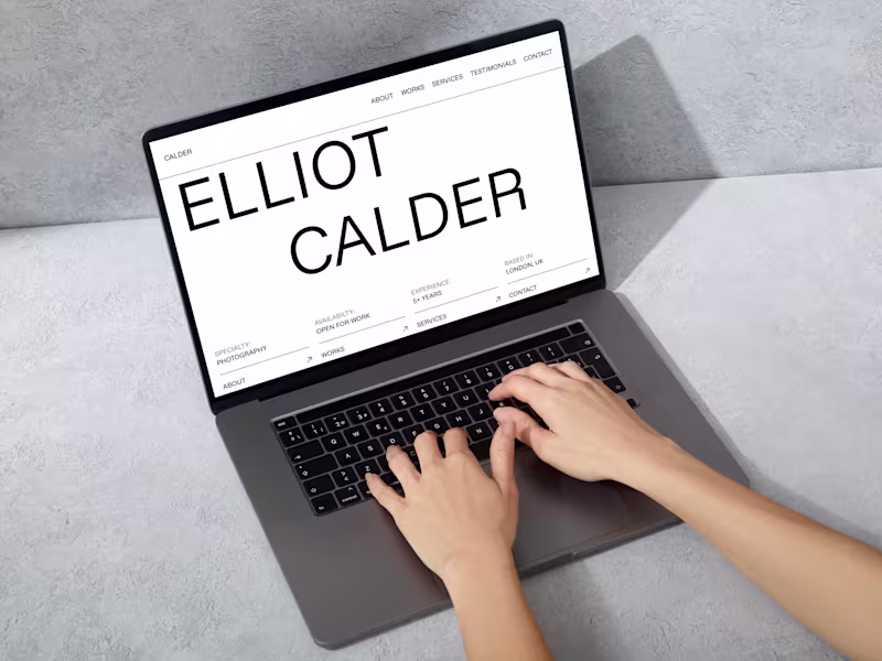 Cover image for Elliot Calder Photography