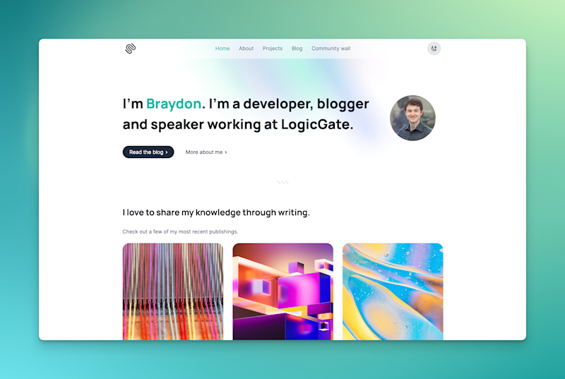 Cover image for Professional Portfolio and Blog