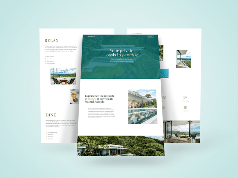 Cover image for Custom Website design with optional Webflow development
