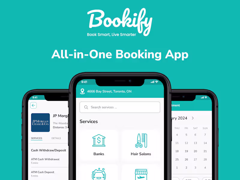 Cover image for Bookify | All-in-One Booking App