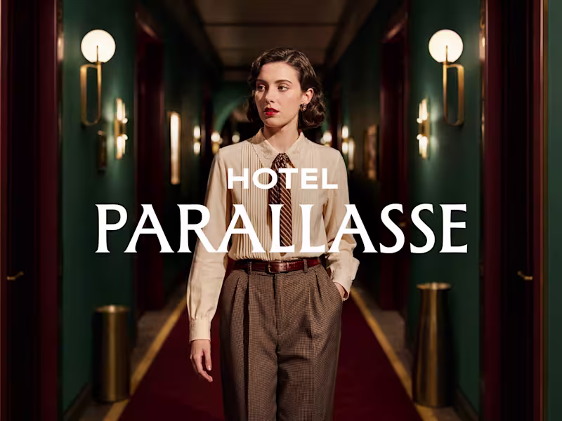 Cover image for Parallasse Hotel | Hospitality Brand Design