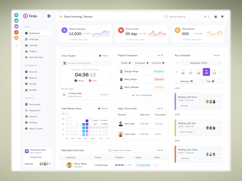 Cover image for Finto: All-in-One Team & Business Product