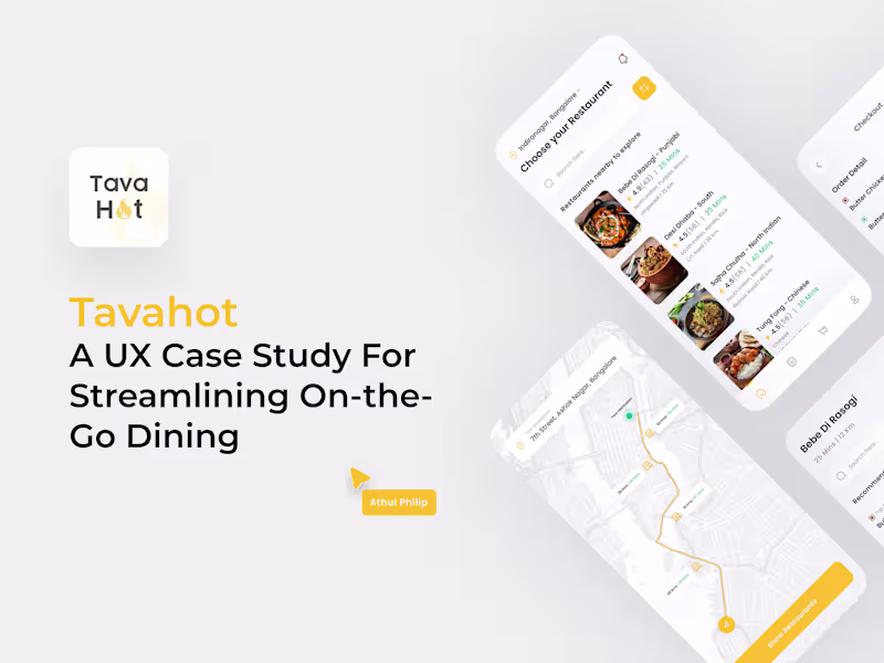 Cover image for Tavahot Food Ordering App