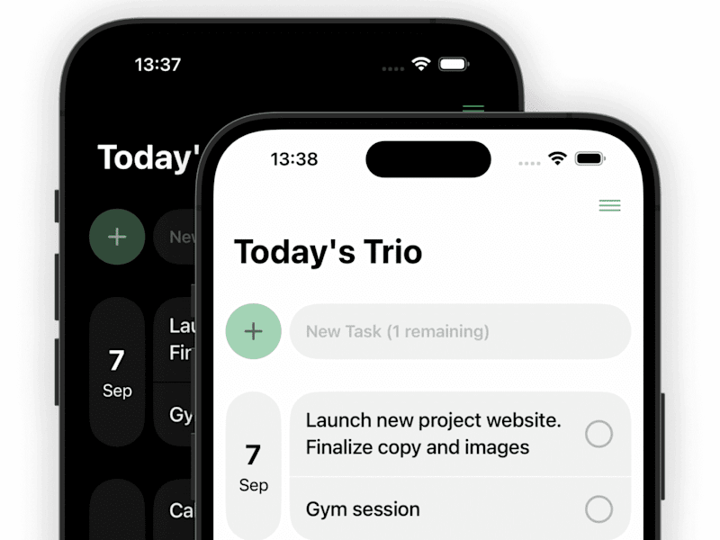 Cover image for Trio: Mindful Todo List