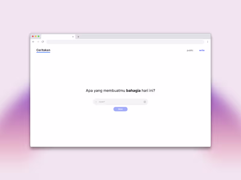 Cover image for Ceritakan - Daily Prompt Social Platform