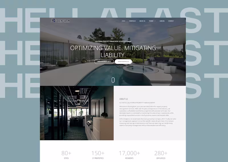 Cover image for WordPress + Elementor Pro Website / Real estate