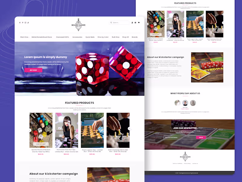 Cover image for Brand New Website Design