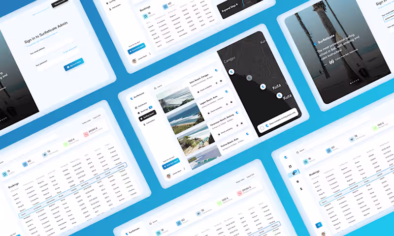 Cover image for Surfisticate - Surfing School Web App