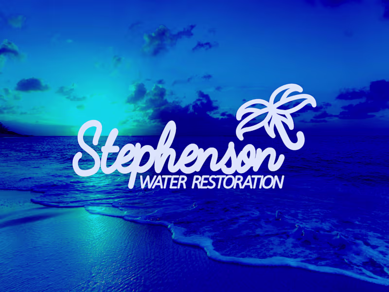 Cover image for VISUAL IDENTITY DESIGN: STEPHENSON WATER RESTORATION