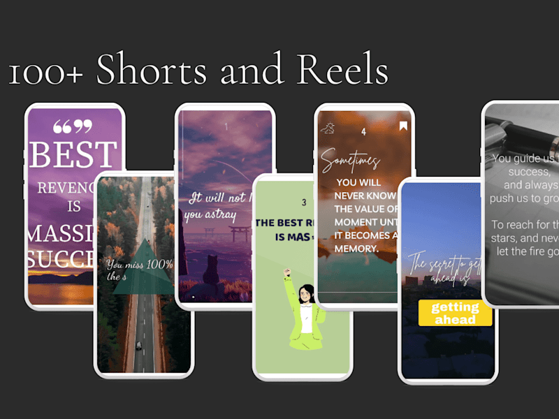 Cover image for Short-Form UGC Videos (YouTube + Instagram Reels)