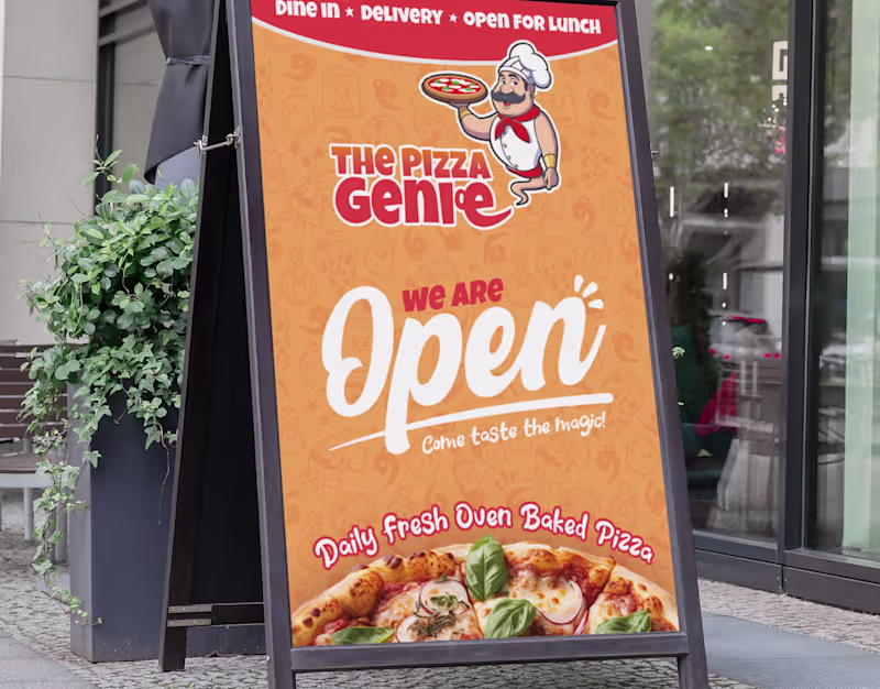 Cover image for The Pizza Genie