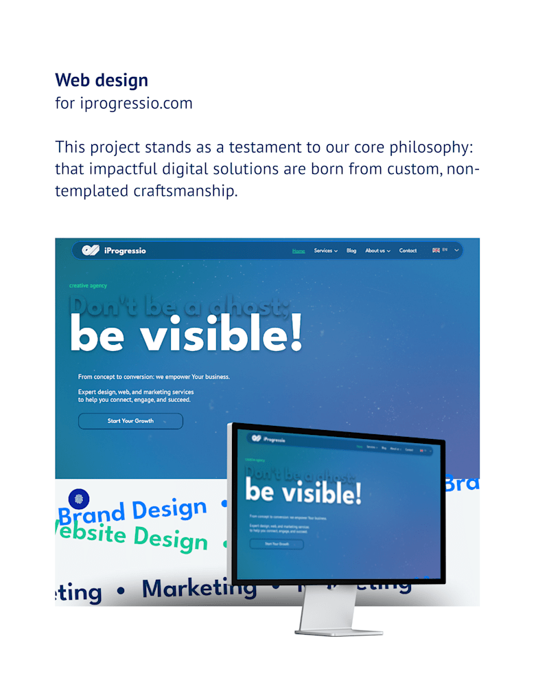Cover image for iprogressio.com Web Design