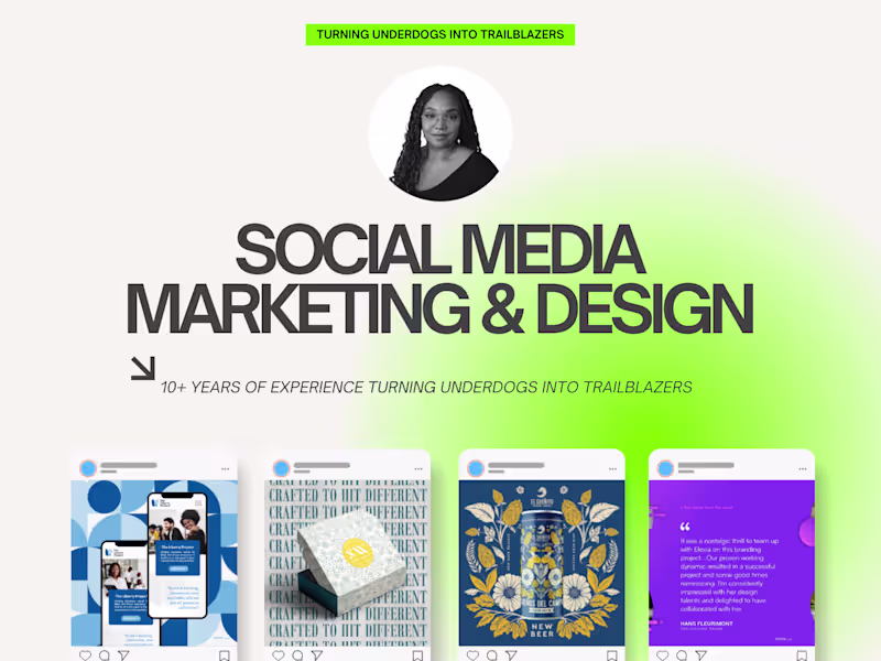 Cover image for Social Media Graphics and Marketing Design