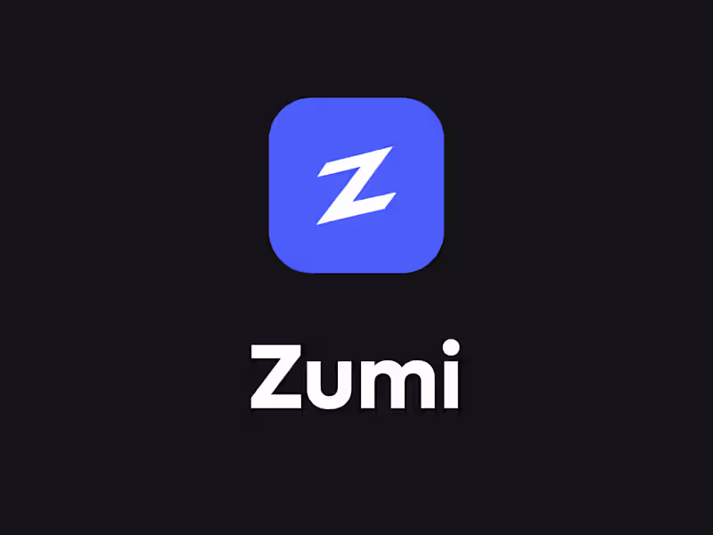 Cover image for Zumi is Production Mobile App (Android & iOS)