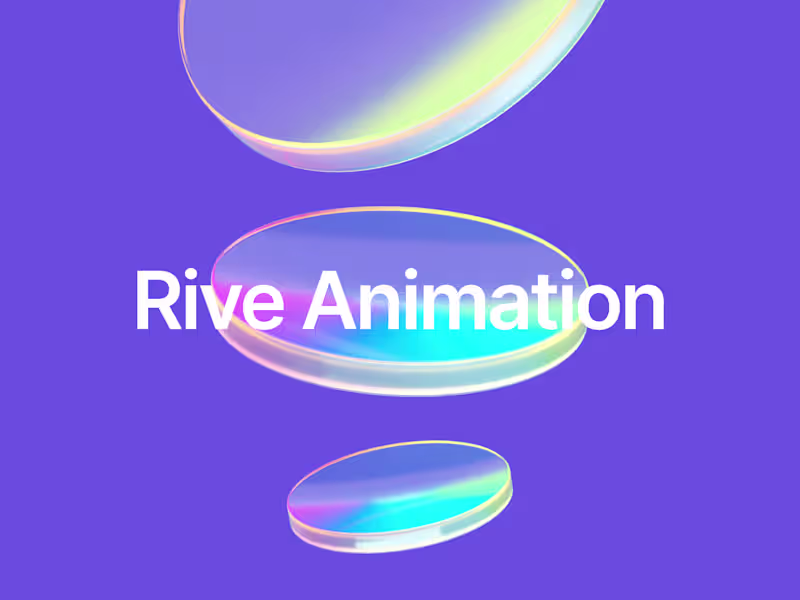 Cover image for Interactive Rive Animations