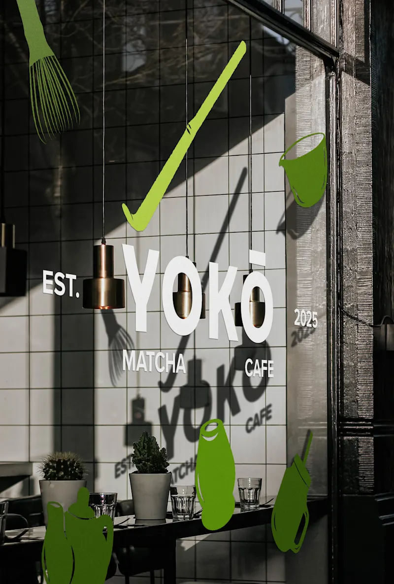 Cover image for YOKO - Matcha Cafe Brand Identity