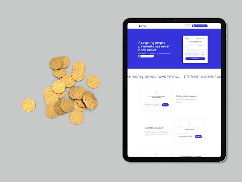 Cover image for Cheq | Design & Webflow Development