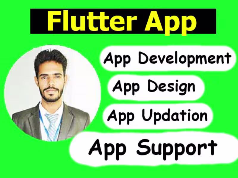 Cover image for Flutter App Developer, Flutter App Development in Android Studio