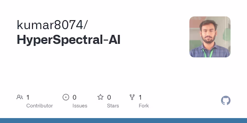 Cover image for Hyperspectral Image Classification with CNN and AE