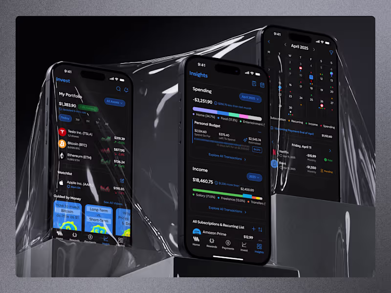 Cover image for Modern Mobile App UX/UI Design in Figma