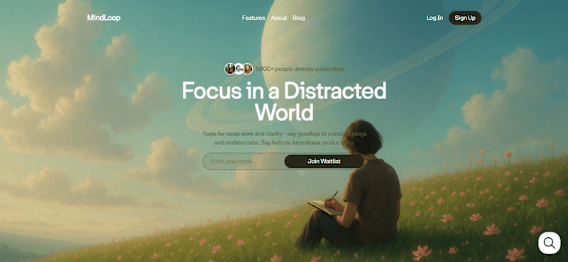 Cover image for Mindful Hero Design for MindLoop