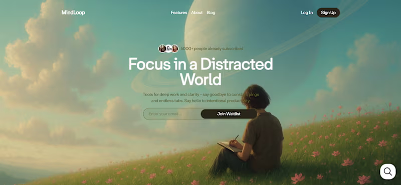 Cover image for Mindful Hero Design for MindLoop