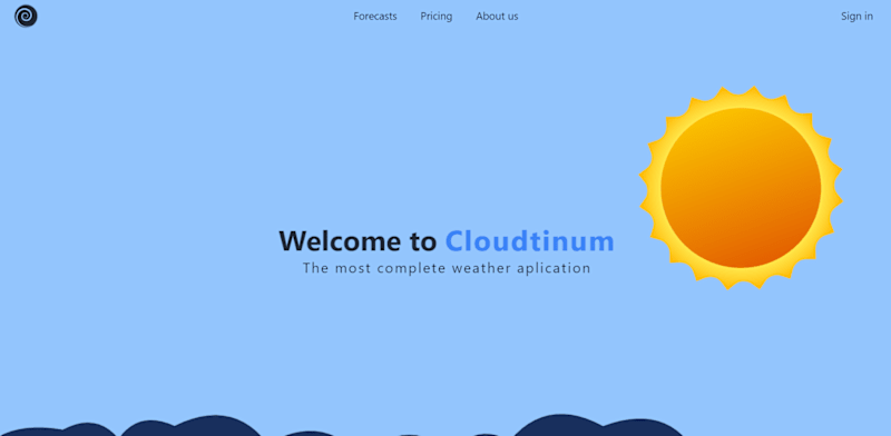 Cover image for Cloudtinum – The Complete Weather Application