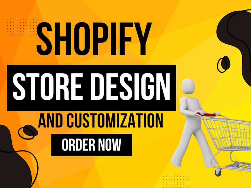 Cover image for FULLY FUNCTIONAL SHOPIFY STORE DESIGN AND CUSTOMIZATION