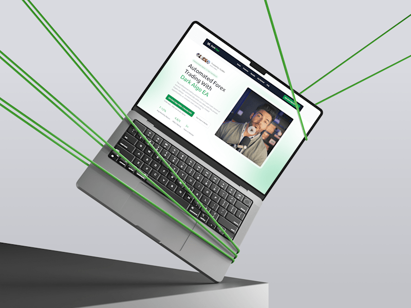 Cover image for Dark Algo EA Website Design - Forex Trading Platform