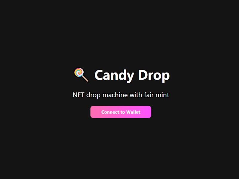 Cover image for NFT Drop Solana Project