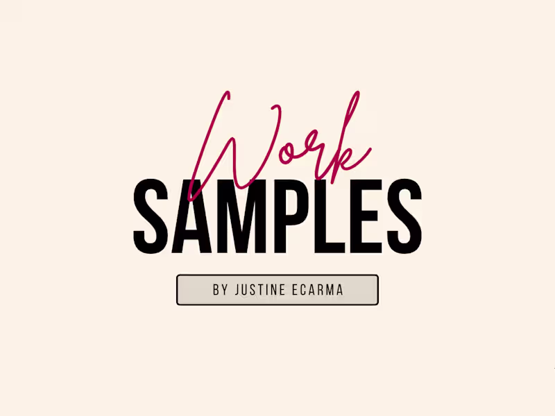 Cover image for Social Media Copy Samples
