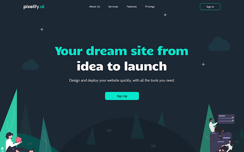 Cover image for Pixelfy.ai - AI no code developing tool