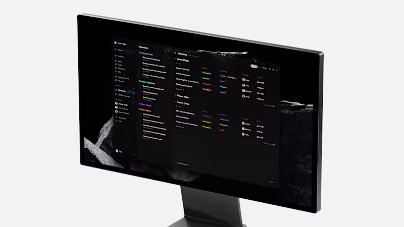 Cover image for Concept work - A task manager built for thinkers and doers.