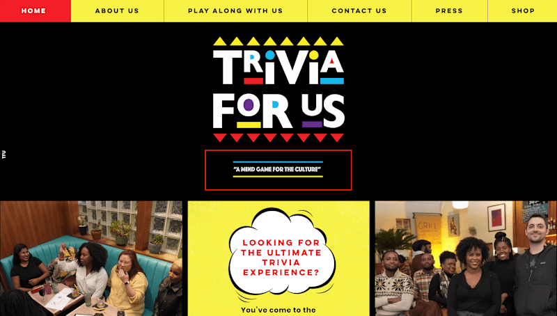 Cover image for Virtual Trivia Transformation for Trivia for Us