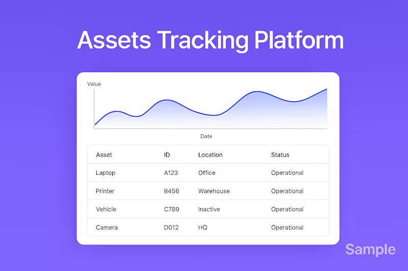 Cover image for Assets tracking platform