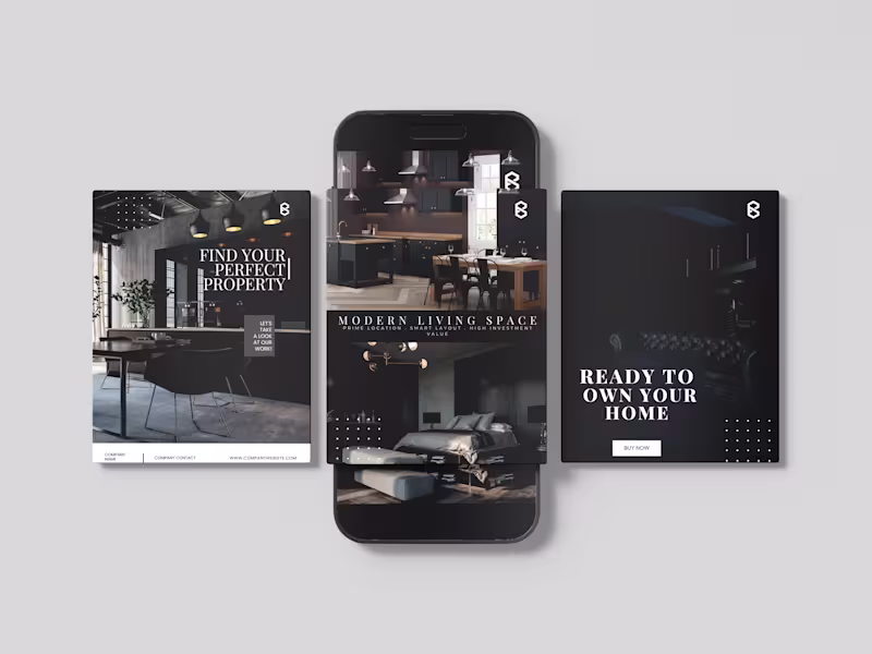 Cover image for Real Estate Social Media Design